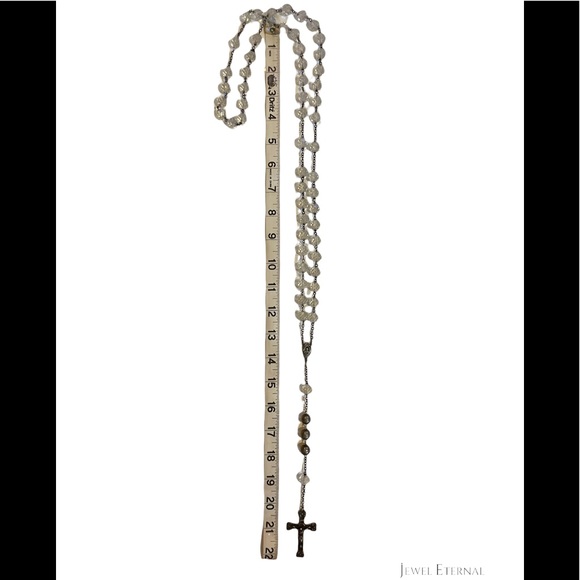 Antique Rosaries with real crystal beads - Picture 14 of 16